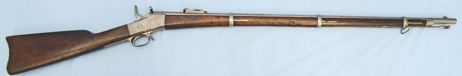Remington USA, D Company New York State Militia (NYSM) Contract Rolling Block (.50x70R) Obsolete Calibre Centre Fire Calibre Rifle. Sn 23340:5 Remington USA, D Company New York State Militia (NYSM) Contract Rolling Block (.50x70R) Obsolete Calibre Centre Fire Calibre Rifle. Sn 23340:5 Single Shot Obsolete Rifle - {CATEGORY} in 