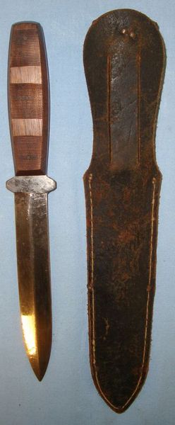 Case, U.S Soldier’s Private Purchase Stiletto Fighting ‘Sticking Knife’ By Case  Knive