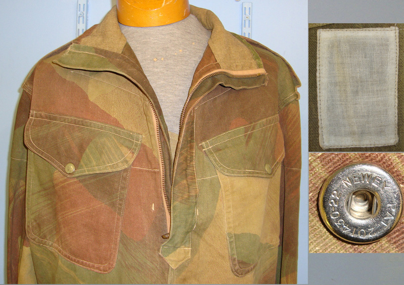 WW2 / Early Post War Era Large Size British WD Para Airborne Troops Camouflaged Denison Smock.  Clothing