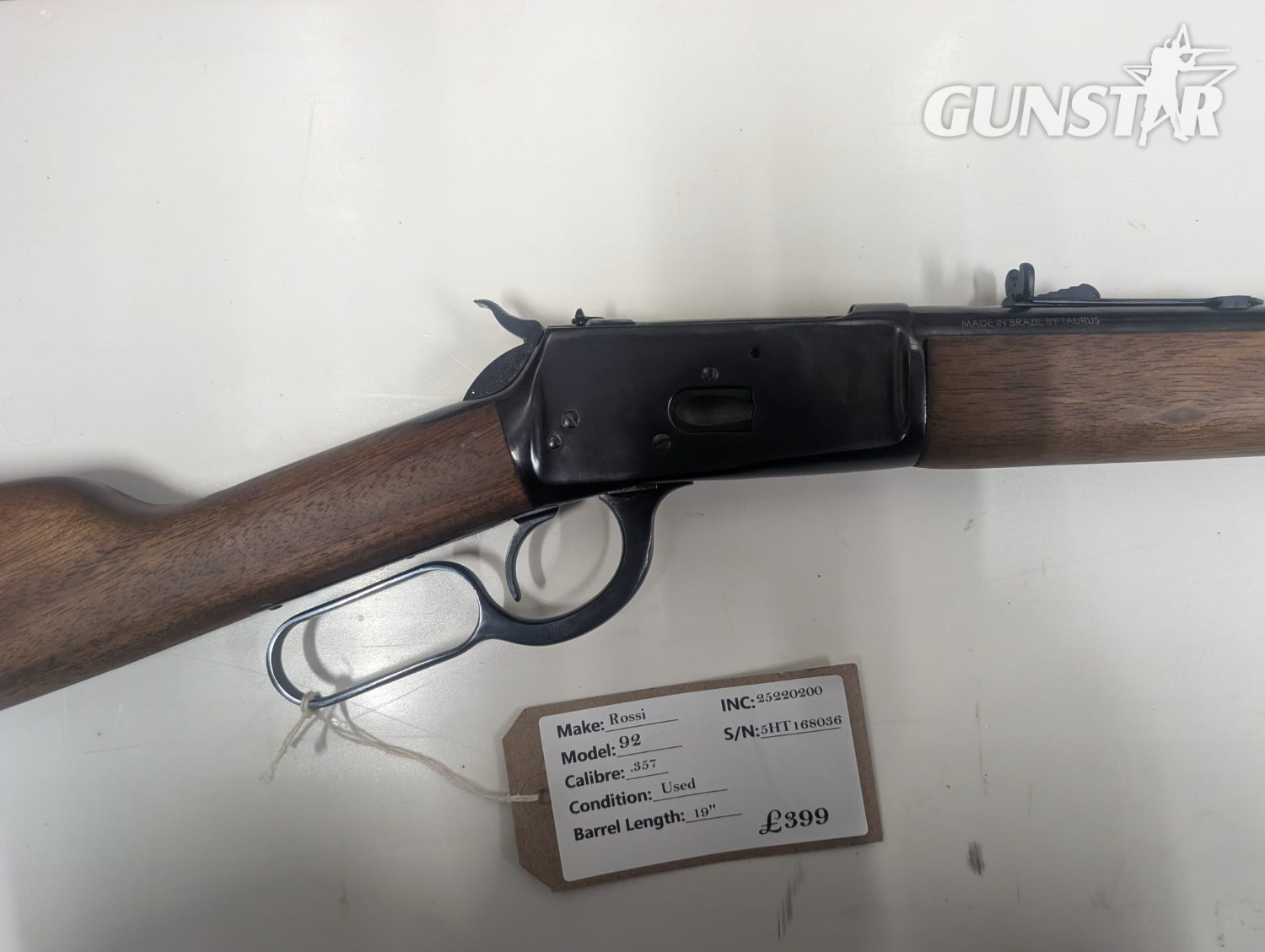 Rossi R92 Lever Action .357 MAGNUM / .38 SPECIAL Rifle