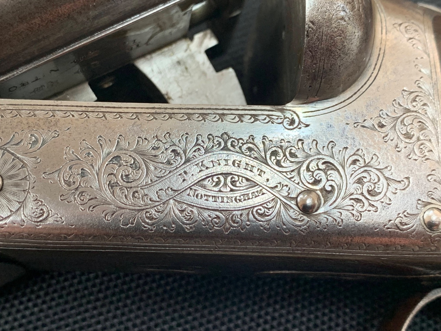 {CATEGORY} - Peter Knight (Nottingham Gunsmith) Unknown Side By Side 12 Bore/gauge in 
