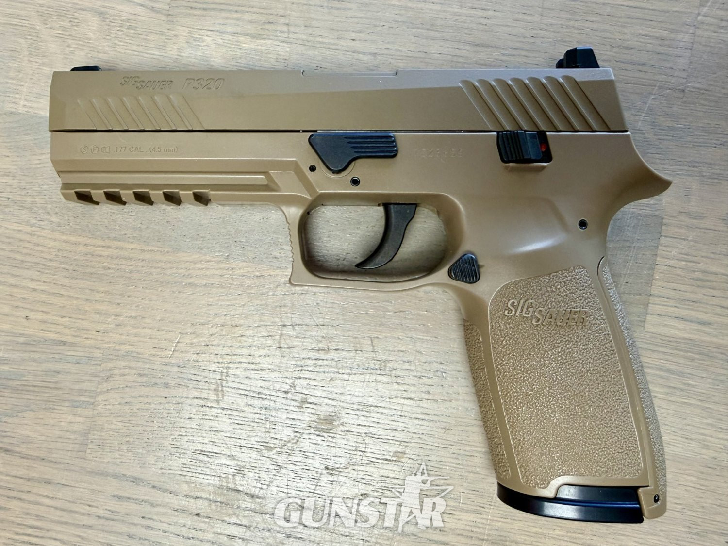 Sig Sauer P320 Tan .177 in 