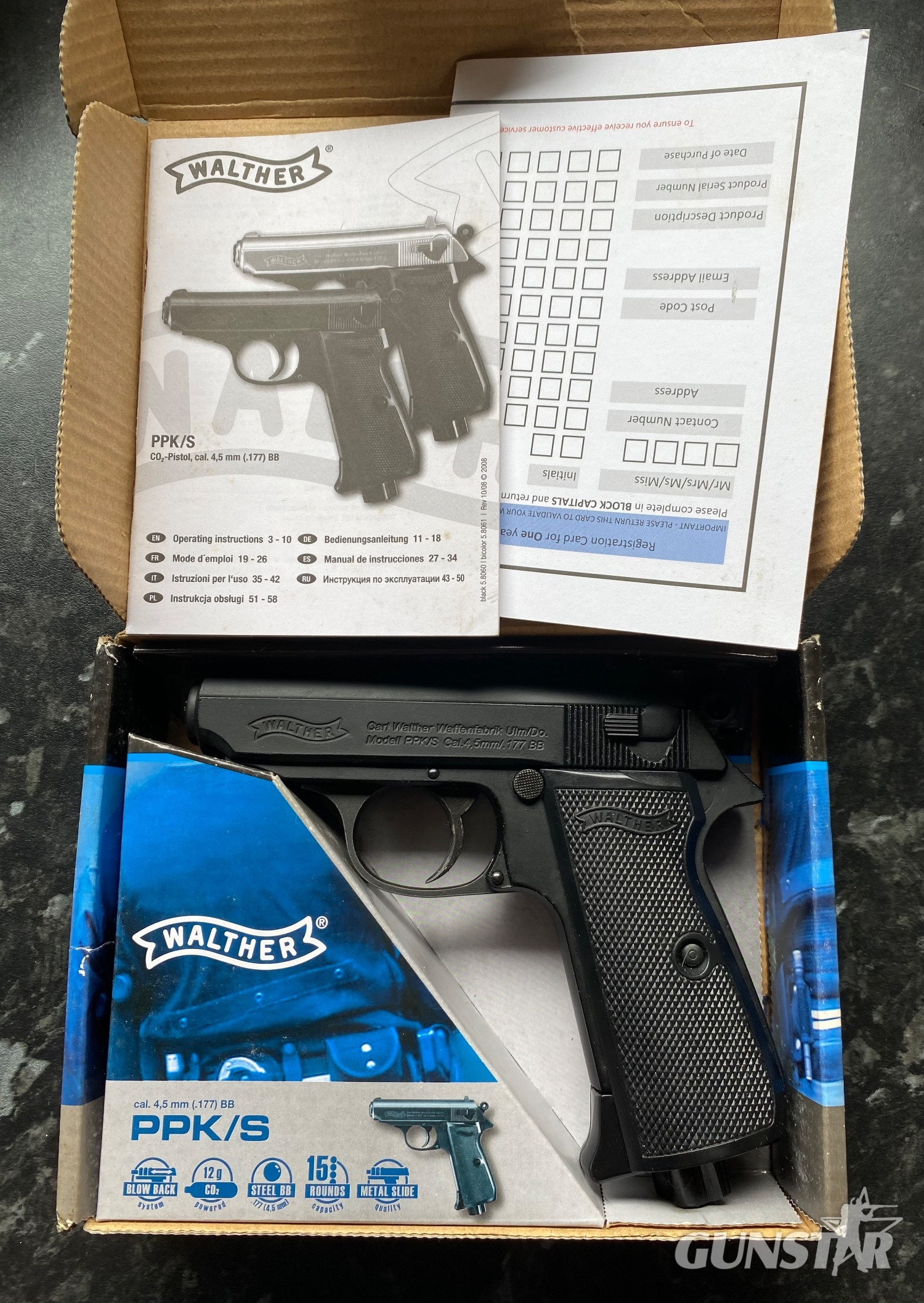 Walther  PPK/s BB