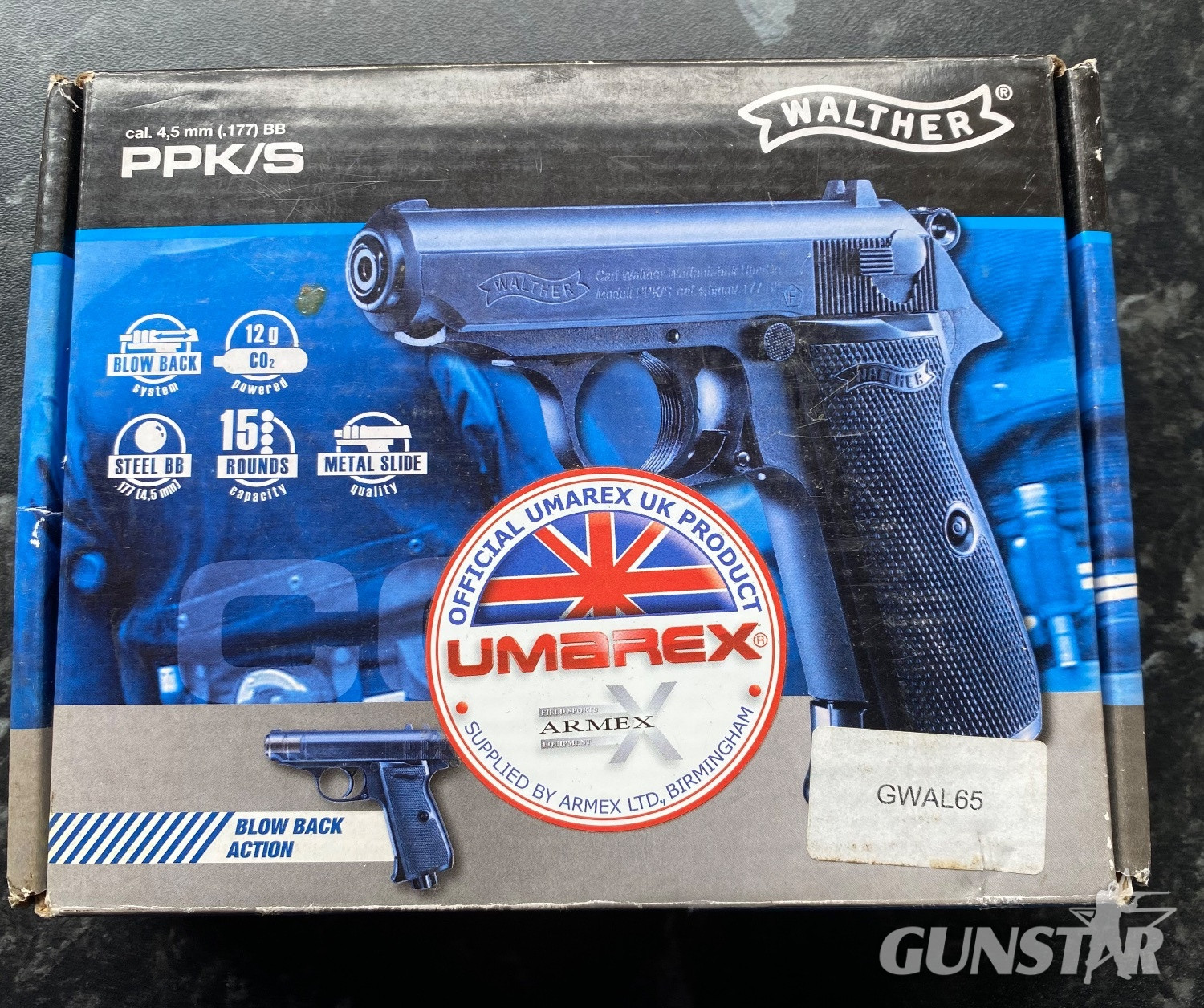  Walther  PPK/s BB
