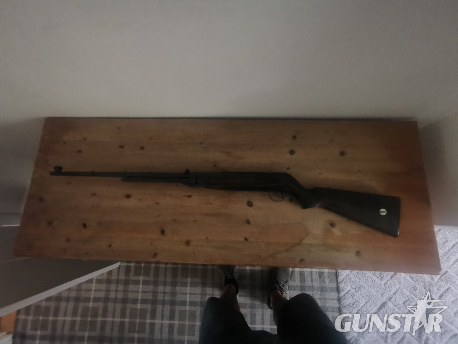 Webley & Scott Mark III R6342 webley and Scott Mark III serial code R6342 .22 