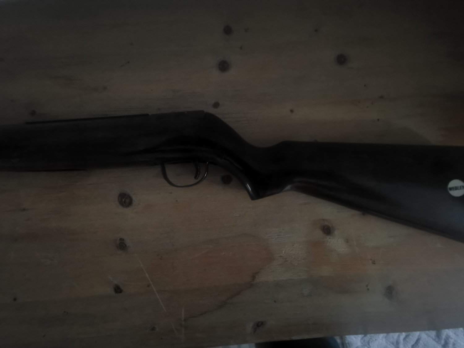  Webley & Scott Mark III R6342 webley and Scott Mark III serial code R6342 .22