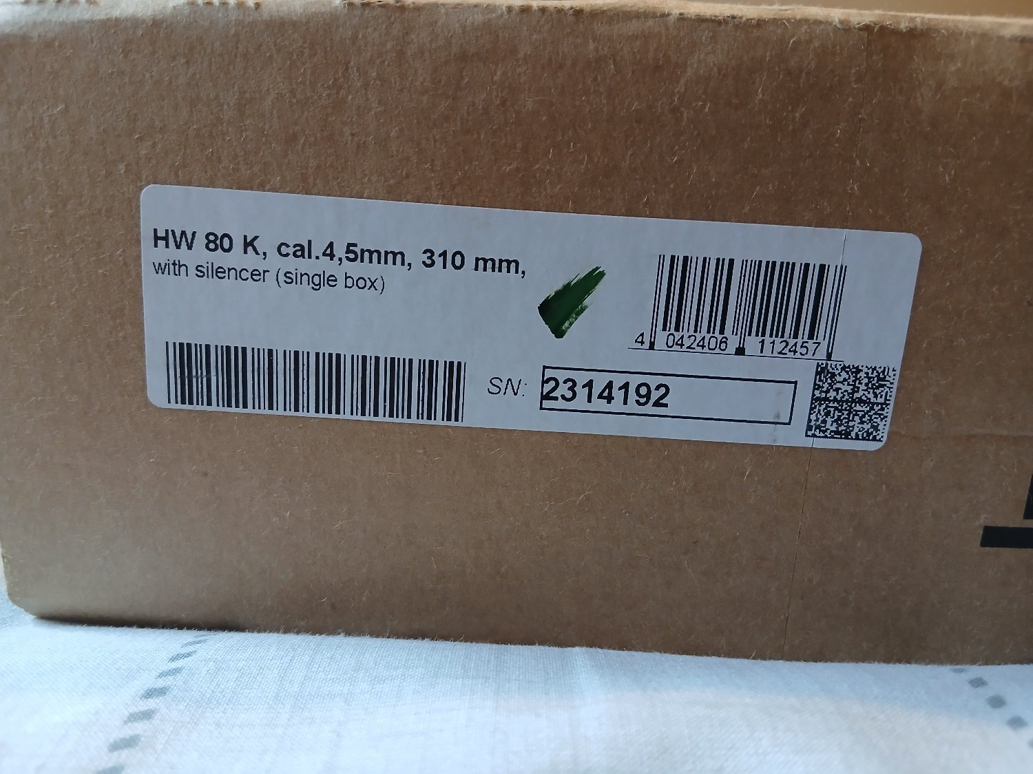 {CATEGORY} - Weihrauch HW80 K .177