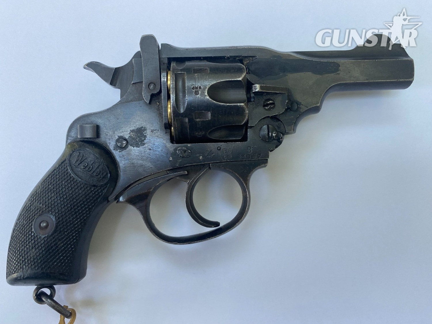 Webley & Scott 38 revolver .38 Revolver