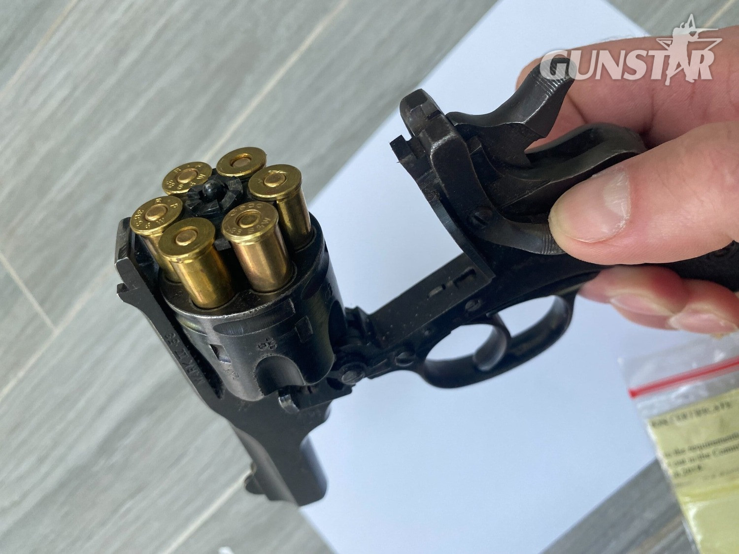  Webley & Scott 38 revolver .38 Revolver