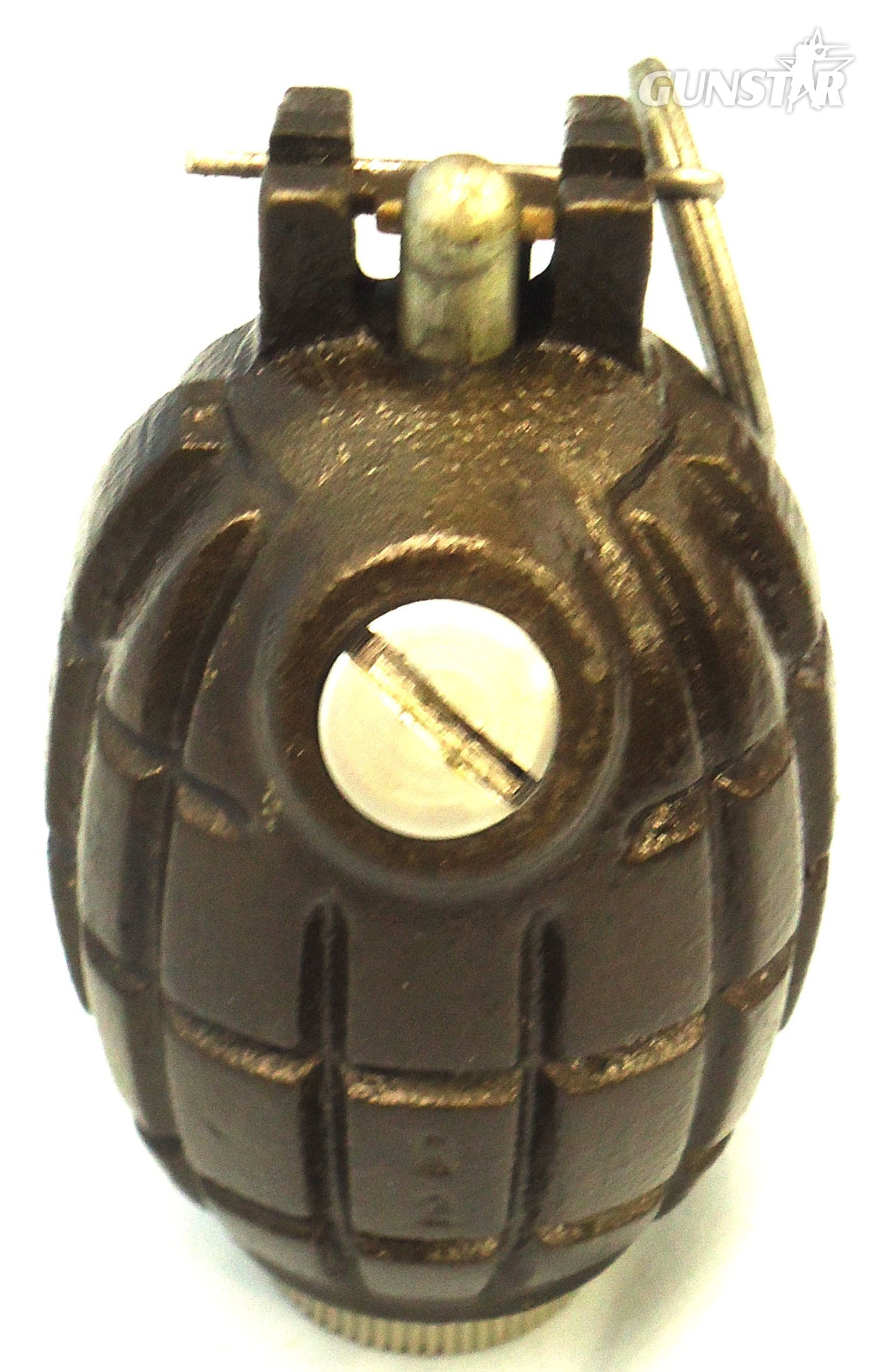 INERT DEACTIVATED. MINT. 1972 Dated Mills No 36M MK1, Foreign Contract Hand Grenade Made at ROF P (Royal Ordnance Factory) Patricroft. O 2413 INERT DEACTIVATED. MINT. 1972 Dated Mills No 36M MK1, Foreign Contract Hand Grenade Made at ROF P (Royal Ordnance Factory) Patricroft. O 2413 Various Other Ammunition - {CATEGORY} in 