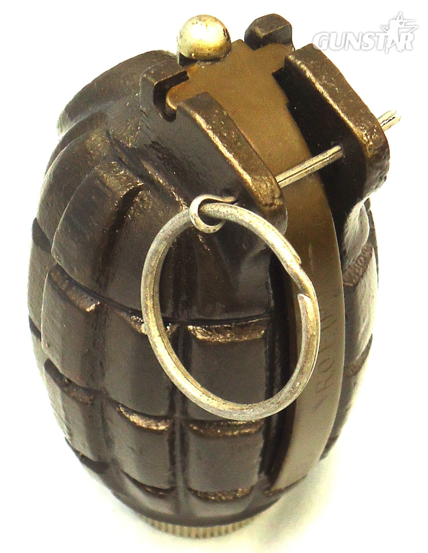 INERT DEACTIVATED. MINT. 1972 Dated Mills No 36M MK1, Foreign Contract Hand Grenade Made at ROF P (Royal Ordnance Factory) Patricroft. O 2413 INERT DEACTIVATED. MINT. 1972 Dated Mills No 36M MK1, Foreign Contract Hand Grenade Made at ROF P (Royal Ordnance Factory) Patricroft. O 2413 Various Other Ammunition 