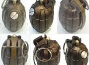 INERT DEACTIVATED. MINT. 1972 Dated Mills No 36M MK1, Last Contract Production for Commonwealth Forces Hand Grenade Made at ROF P (Royal Ordnance Factory) Patricroft. O 2414 INERT DEACTIVATED. MINT. 1972 Dated Mills No 36M MK1, Last Contract Production for Commonwealth Forces Hand Grenade Made at ROF P (Royal Ordnance Factory) Patricroft. O 2414 Various Other Ammunition