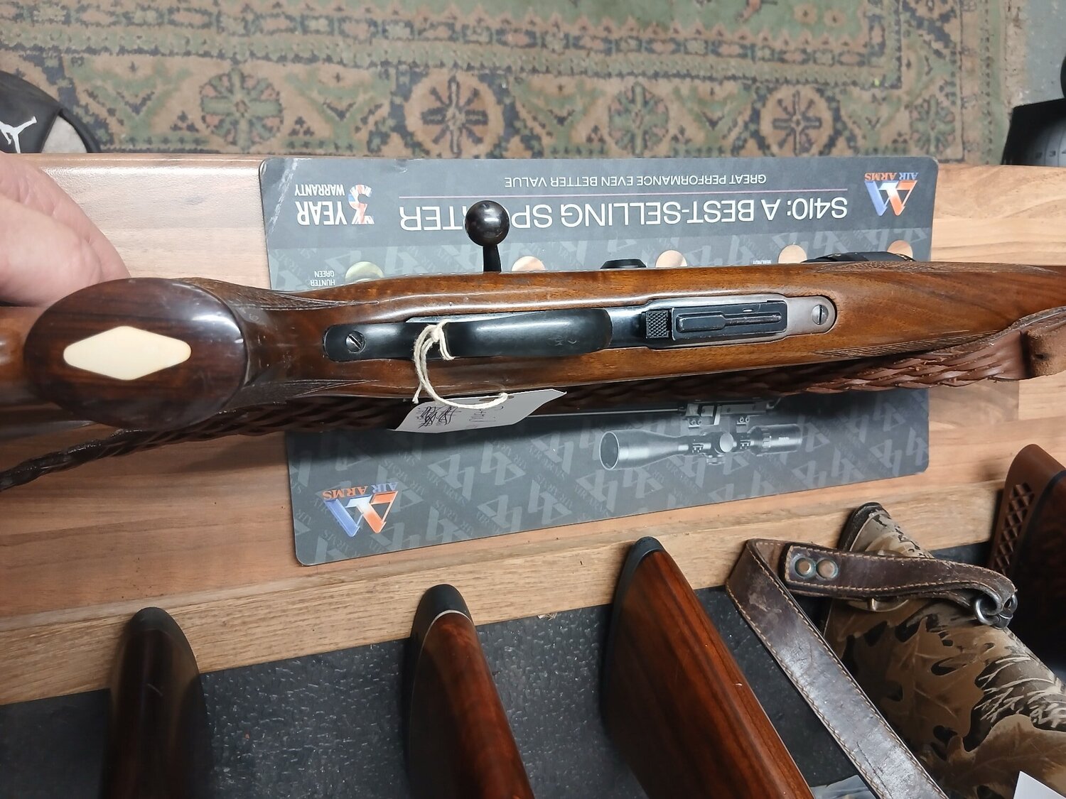 Anschütz, J.G. Sporter  1430- 1434 Bolt Action .22 Hornet Rifle