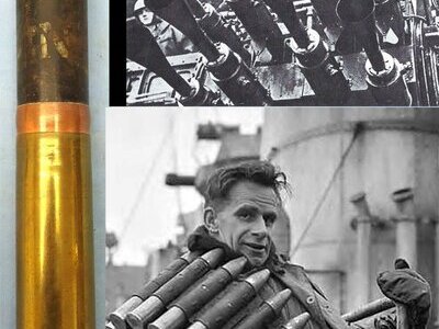 INERT DEACTIVATED. British, WW2, 1944 Dated 2Pr Mark VIII, H.V.Pom Pom (40 x 158R) Practice Round. - O 2084 INERT DEACTIVATED. British, WW2, 1944 Dated 2Pr Mark VIII, H.V.Pom Pom (40 x 158R) Practice Round. - O 2084  Other Ammunition