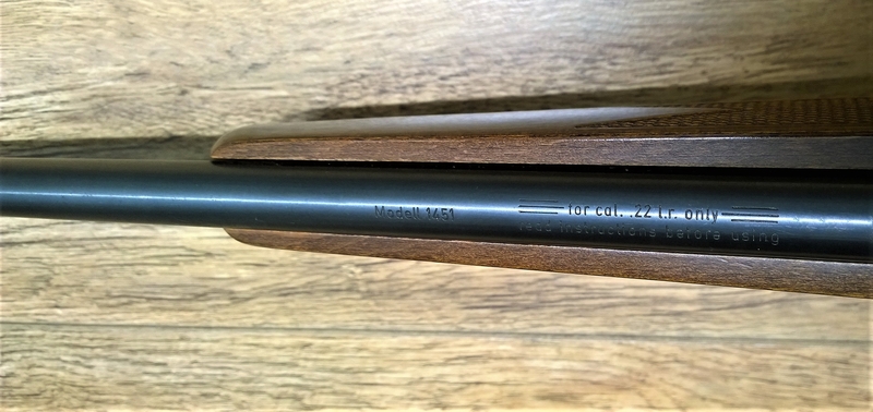 J.G. Anschütz 1451 Bolt Action .22 Rifle