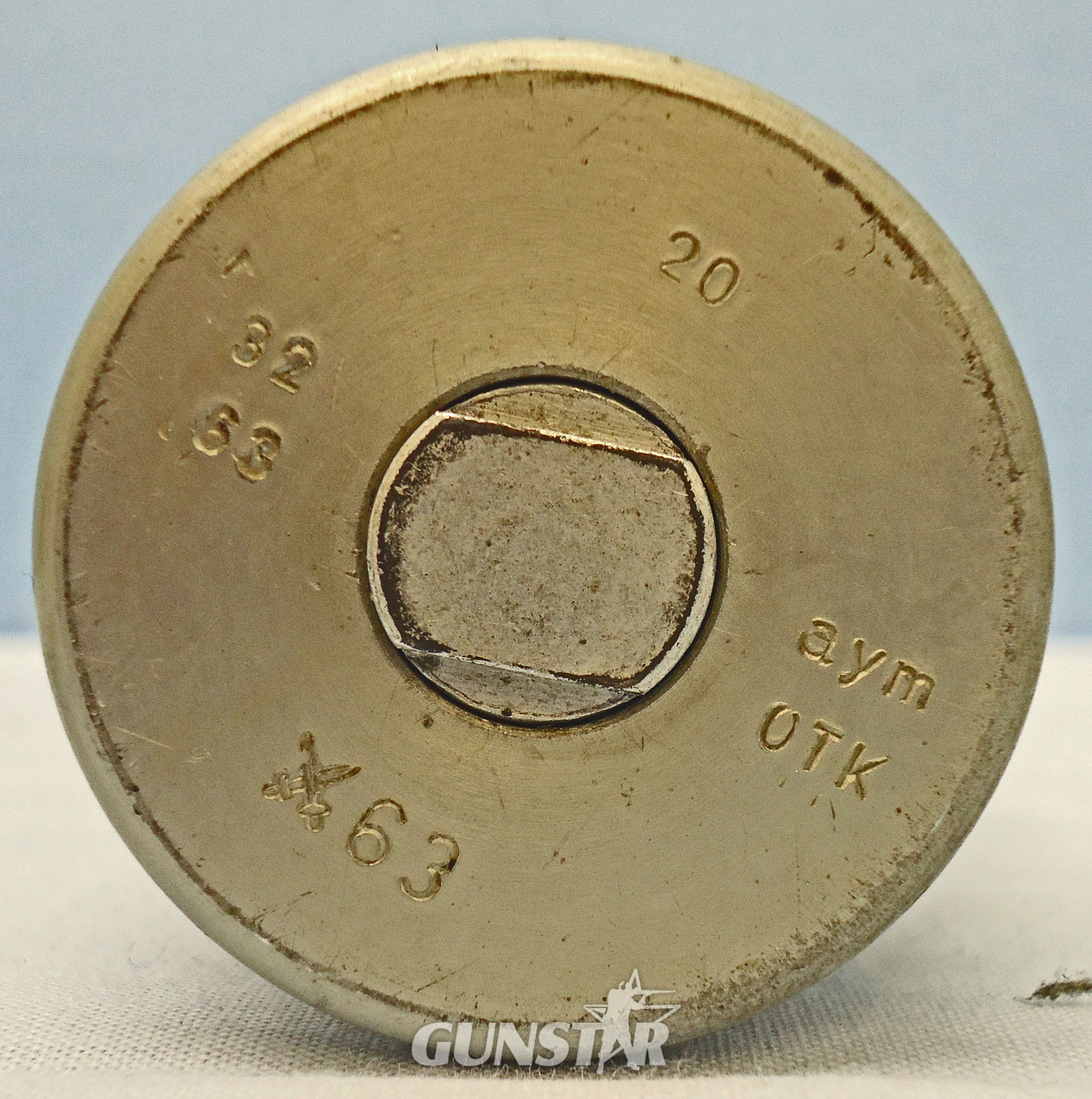 DEACTIVATED INERT. MINT, Czech, 30 x 210 Target Practice/Tracer (TP/T) Round For The M53/59 Praga Anti-Aircraft Gun. Sn - 20842 DEACTIVATED INERT. MINT, Czech, 30 x 210 Target Practice/Tracer (TP/T) Round For The M53/59 Praga Anti-Aircraft Gun. Sn - 20842  Other Ammunition