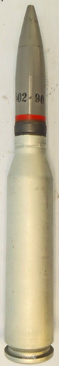 DEACTIVATED INERT. MINT, Czech, 30 x 210 Target Practice/Tracer (TP/T) Round For The M53/59 Praga Anti-Aircraft Gun. Sn - 20842 DEACTIVATED INERT. MINT, Czech, 30 x 210 Target Practice/Tracer (TP/T) Round For The M53/59 Praga Anti-Aircraft Gun. Sn - 20842  Other Ammunition - {CATEGORY} in 