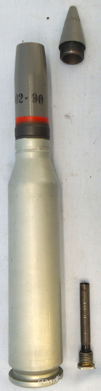 DEACTIVATED INERT. MINT, Czech, 30 x 210 Target Practice/Tracer (TP/T) Round For The M53/59 Praga Anti-Aircraft Gun. Sn - 20842 DEACTIVATED INERT. MINT, Czech, 30 x 210 Target Practice/Tracer (TP/T) Round For The M53/59 Praga Anti-Aircraft Gun. Sn - 20842  Other Ammunition - {CATEGORY}