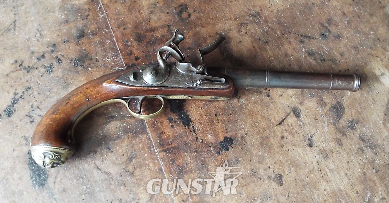 Hutchinson Queen Anne Pistol .60 Cal Muzzleloader Muzzleloader in 