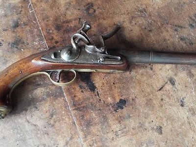 Hutchinson Queen Anne Pistol .60 Cal Muzzleloader Muzzleloader