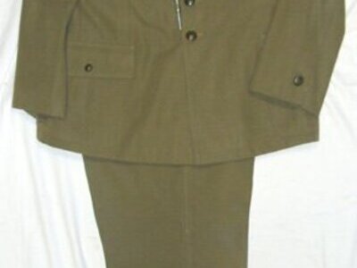 C1960 Cold War Era Polish Officers Uniform Complete with Order of Polonia Restituta Medal, Enamelled Insignia, Ribbons and Cord Aiguillette with Silver Plated Tag. Sn 6953. C1960 Cold War Era Polish Officers Uniform Complete with Order of Polonia Restituta Medal, Enamelled Insignia, Ribbons and Cord Aiguillette with Silver Plated Tag. Sn 6953.  Clothing