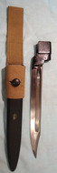 British Prototype No 9 Bayonet Scabbard & Frog. Bayonet