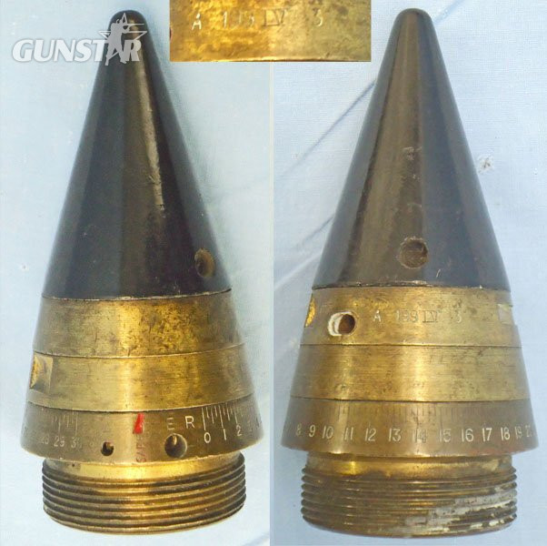 INERT DEACTIVATED. British, WW2, Strippable, No 199 Mk IV Time Fuze For The British 3.7 Inch Anti-aircraft Gun. - 22326:2 INERT DEACTIVATED. British, WW2, Strippable, No 199 Mk IV Time Fuze For The British 3.7 Inch Anti-aircraft Gun. - 22326:2  Other Ammunition in 