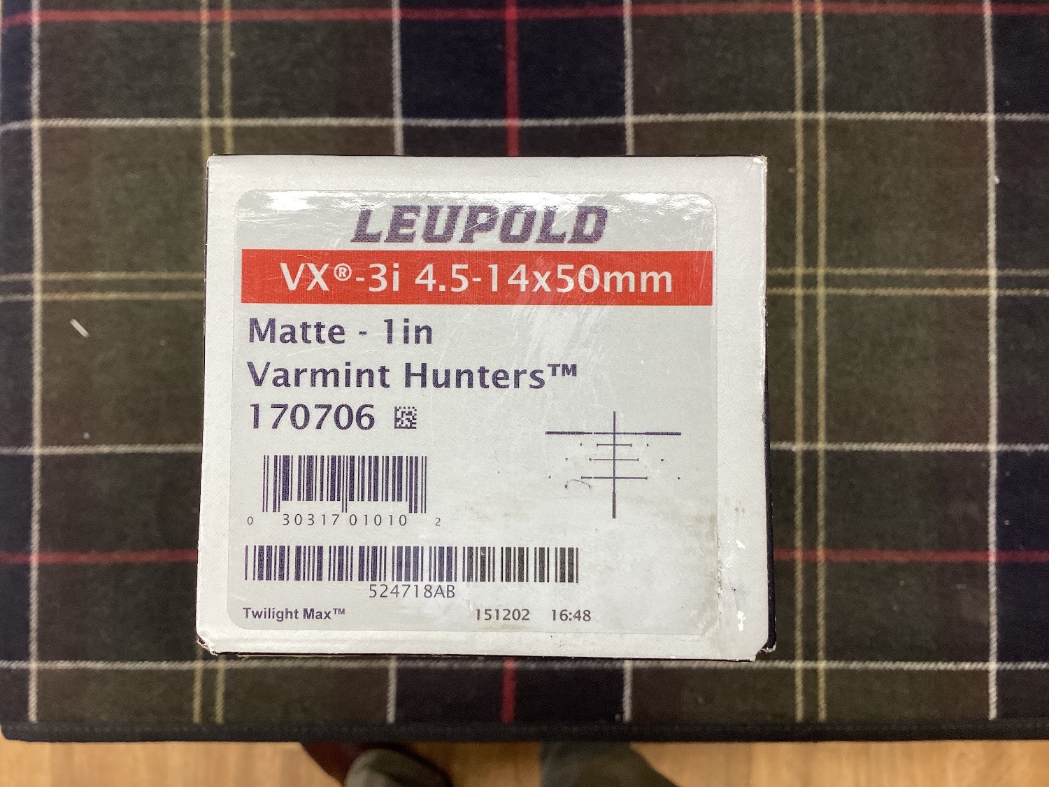 Leupold VX 3i 4.5-14x50 Sight & Optic