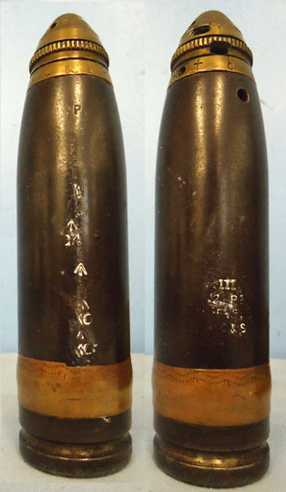 INERT DEACTIVATED. WW1 1916 Dated Unfired British Vickers Naval 2Pr Mk1 (40 x 15 INERT DEACTIVATED. WW1 1916 Dated Unfired British Vickers Naval 2Pr Mk1 (40 x 15 Antique & Militaria