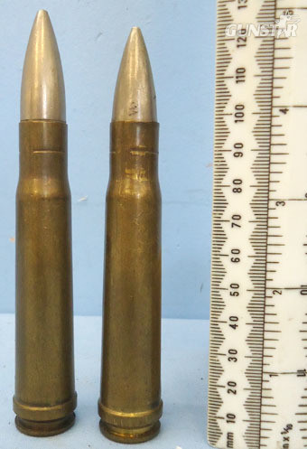 DEACTIVATED INERT .55 Boys (14x99B) Mark 2 1942 Dated Armour Piercing Anti-Tank  DEACTIVATED INERT .55 Boys (14x99B) Mark 2 1942 Dated Armour Piercing Anti-Tank  Antique & Militaria in 