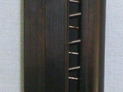 1950’s Cold War Era East German Code 2/1001 V.E.B. Ernst Thälman (Former C.G. Haenel plant) 8 Round Magazine For German Luger PO 8, 9mm Parabellum Semi Automatic Pistols With Correct Alloy Butt Toggle. D 6039  Magazine
