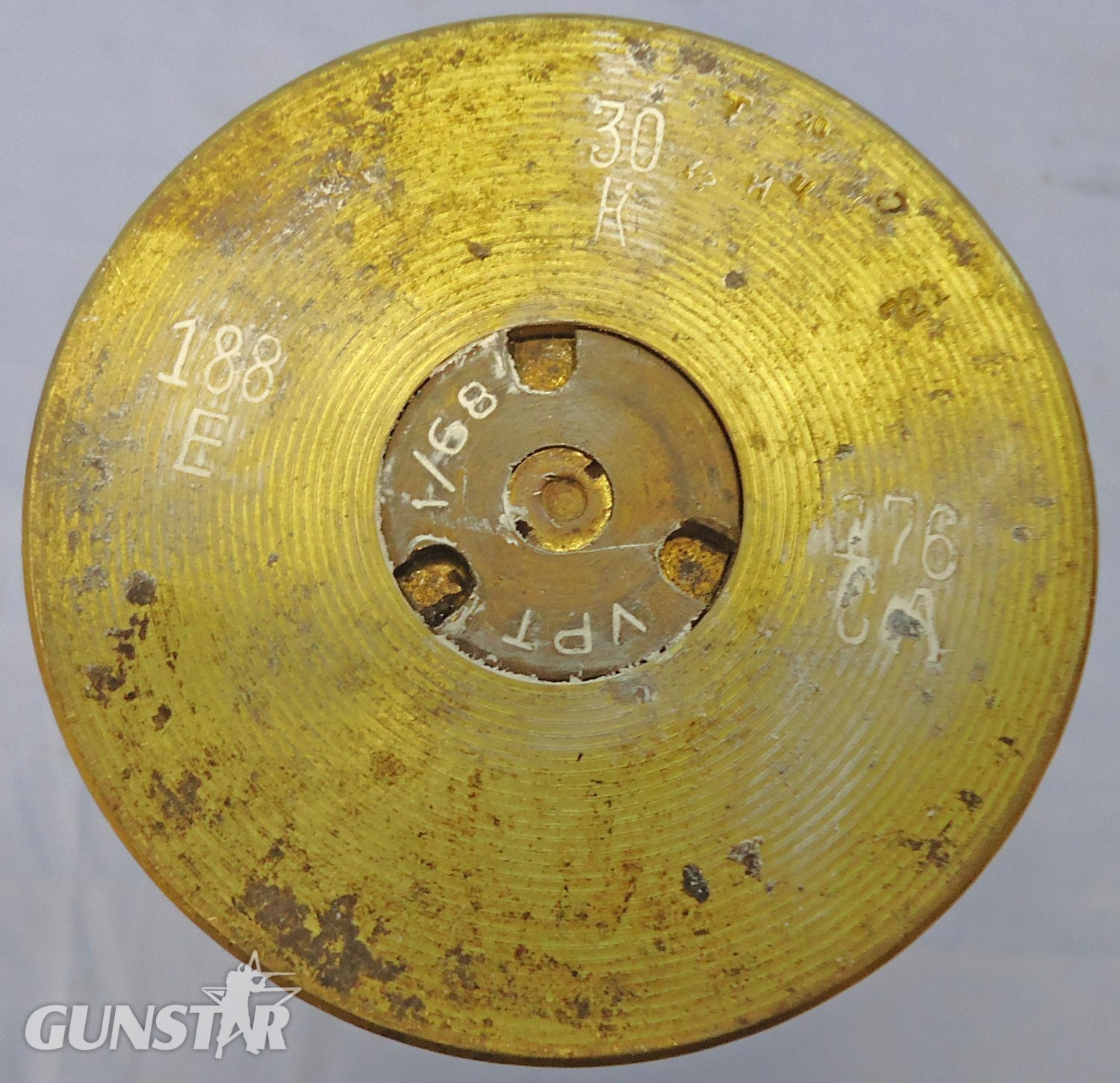 INERT DEACTIVATED. Mint, Russian, 1959 Dated, 57mm ZiS-3 Anti-Tank Gun (57x480R) APCBC/HE/T (Armour Piercing Capped Ballistic Cap/High Explosive/Trace) Round. - O 2093 INERT DEACTIVATED. Mint, Russian, 1959 Dated, 57mm ZiS-3 Anti-Tank Gun (57x480R) APCBC/HE/T (Armour Piercing Capped Ballistic Cap/High Explosive/Trace) Round. - O 2093  Other Ammunition