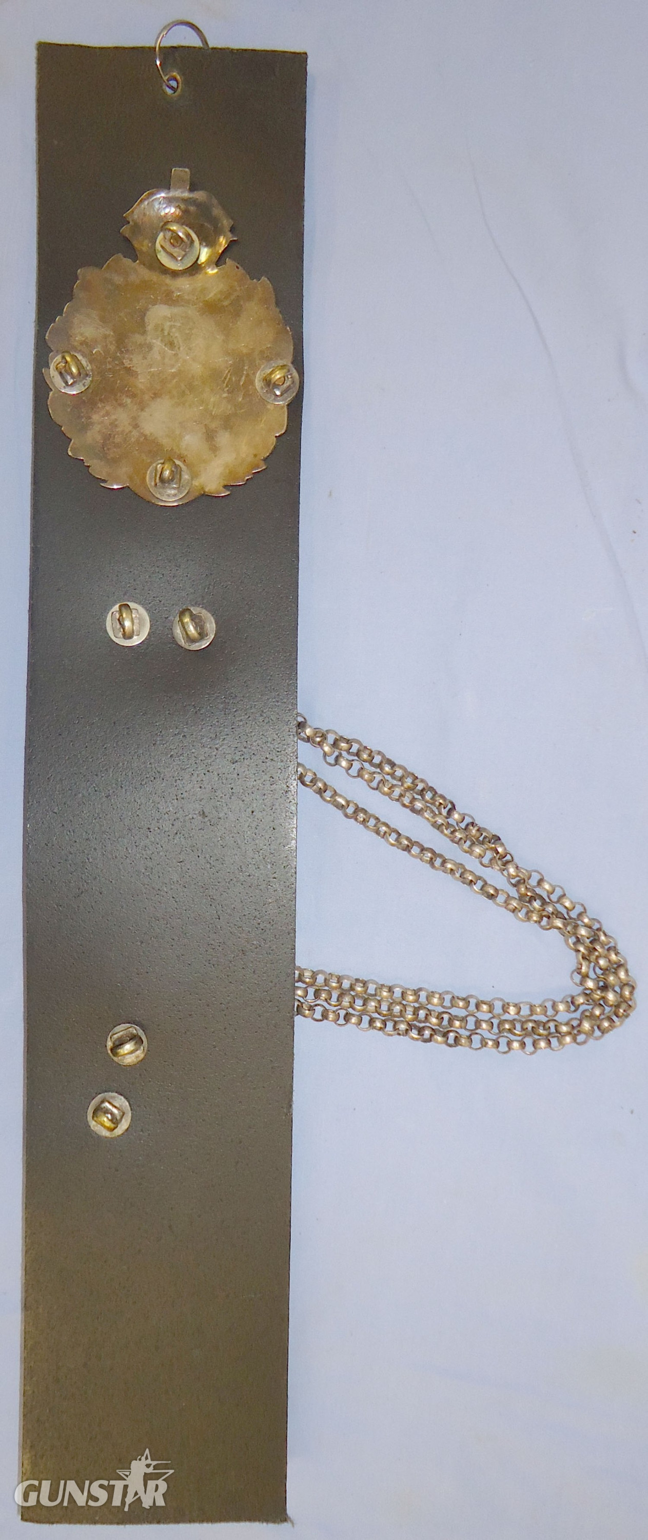  Victorian The Rifle Brigade (Prince Consort\'s Own) Officer\'s Leather Cross Belt Leather Piece with Silver Fittings Including Rifle Brigade Silver Badge, Mounted with Silver Chained Sterling Silver Whistle (Maker Marked Joseph Jennens & Co of Deritend, B Victorian The Rifle Brigade (Prince Consort's Own) Officer's Leather Cross Belt Leather Piece with Silver Fittings Including Rifle Brigade Silver Badge, Mounted with Silver Chained Sterling Silver Whistle (Maker Marked Joseph Jennens & Co of Deritend, Bir Antique & Militaria