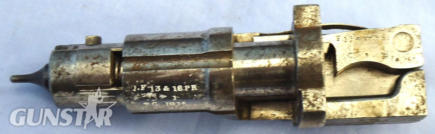 {CATEGORY} - British, WW1, 1918 Dated Firing Pin Assembly for a 13 & 18 Pounder Quick Firing Field Guns. Sn 23468 British, WW1, 1918 Dated Firing Pin Assembly for a 13 & 18 Pounder Quick Firing Field Guns. Sn 23468 Various Other Ammunition