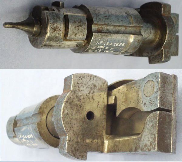  British, WW1, 1918 Dated Firing Pin Assembly for a 13 & 18 Pounder Quick Firing Field Guns. Sn 23468 British, WW1, 1918 Dated Firing Pin Assembly for a 13 & 18 Pounder Quick Firing Field Guns. Sn 23468 Various Other Ammunition