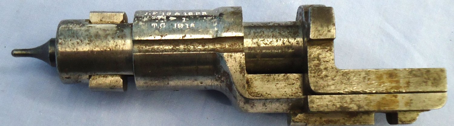 {CATEGORY} - British, WW1, 1918 Dated Firing Pin Assembly for a 13 & 18 Pounder Quick Firing Field Guns. Sn 23468 British, WW1, 1918 Dated Firing Pin Assembly for a 13 & 18 Pounder Quick Firing Field Guns. Sn 23468 Various Other Ammunition in 