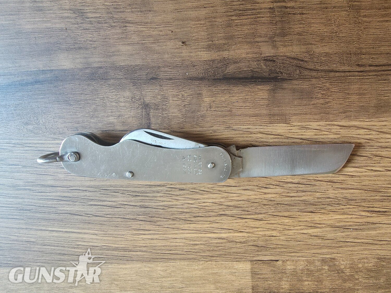 Vintage 1954 British Army Pocket Knife Warriss Sheffield CC1286 Jack Knife Knive - {CATEGORY}