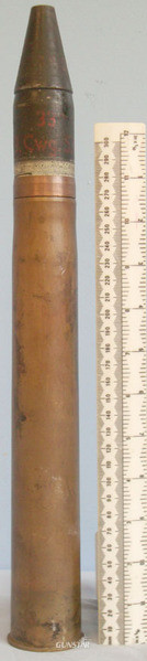 Czech 3.7cm vz (37x268R) Round With An Unfired Armour Piercing High Explosive Pr Czech 3.7cm vz (37x268R) Round With An Unfired Armour Piercing High Explosive Pr Antique & Militaria in 