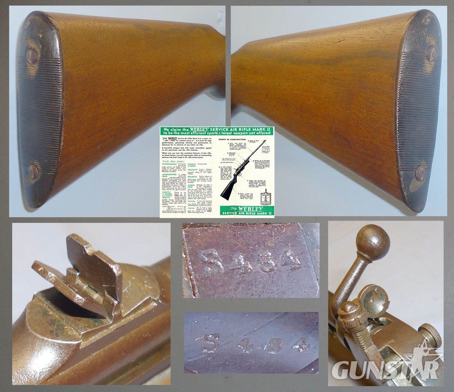 Webley & Scott Service MKII .22
