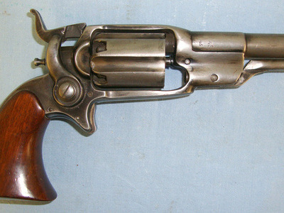 Modern Italian Colt Model 1855 Root\'s Side Hammer 5 Shot .36 Calibre Single Action Percussion Pocket Revolver**UK 2010 DEACTIVATION CERTIFICATED**Sn 20709:30 None Revolver