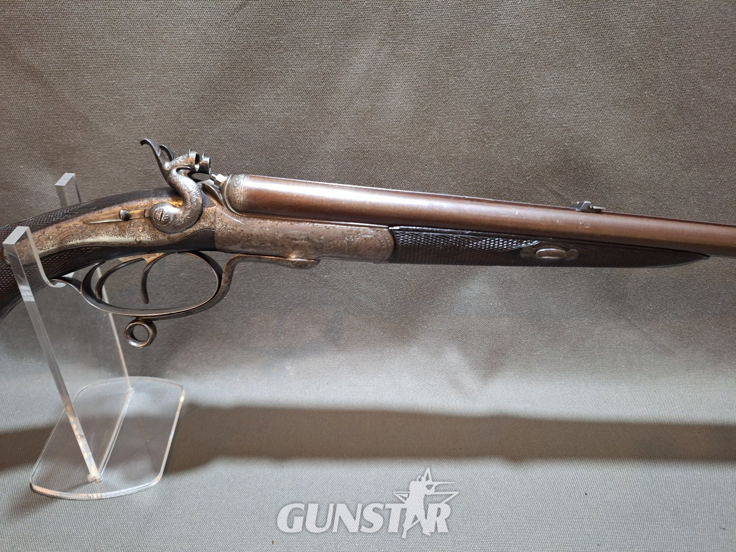 {CATEGORY} - Thomas Bland & Sons Express Double Rifle Obsolete Rifle