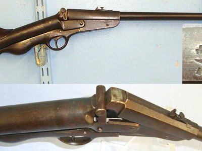 RARE**1905-1908 Britannia .177 Calibre, Sure Shot, Break Action, Air Rifle ' Cox's Patent,C.G. Bonehill (Birmingham) Sole manufacturer. Sn 23416 air rifle .177