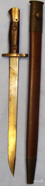 India Pattern Bayonet and Long Scabbard No1 MKII. BAYO 783. Bayonet in 