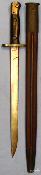  India Pattern Bayonet and Long Scabbard No1 MKII. BAYO 783. Bayonet