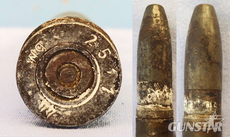 INERT DEACTIVATED. German, WW2, 1944 Dated, 13 mm MG131/13 (20x82) Incendiary Trace Cannon Round - O 2033 INERT DEACTIVATED. German, WW2, 1944 Dated, 13 mm MG131/13 (20x82) Incendiary Trace Cannon Round - O 2033  Other Ammunition