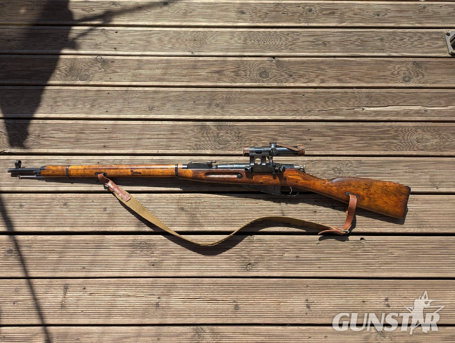 Mosin Nagant Sniper Bolt Action 7.62x54mmR (Mosin-Nagant) Rifle in 
