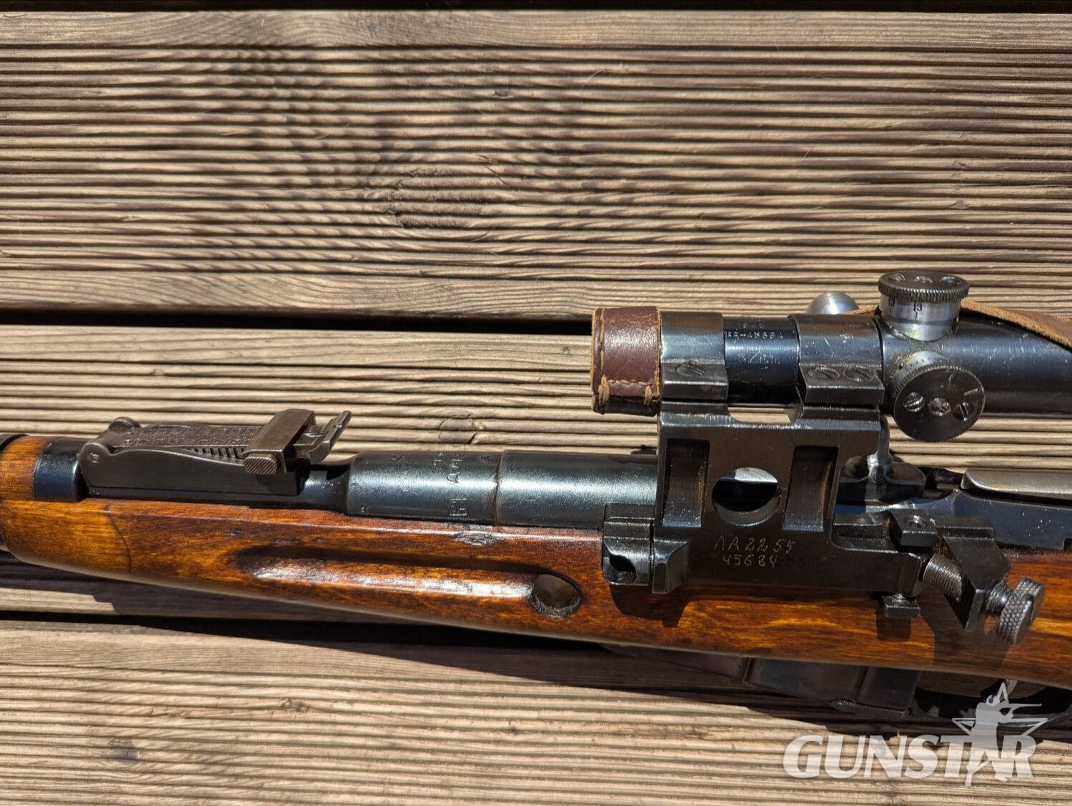  Mosin Nagant Sniper Bolt Action 7.62x54mmR (Mosin-Nagant) Rifle