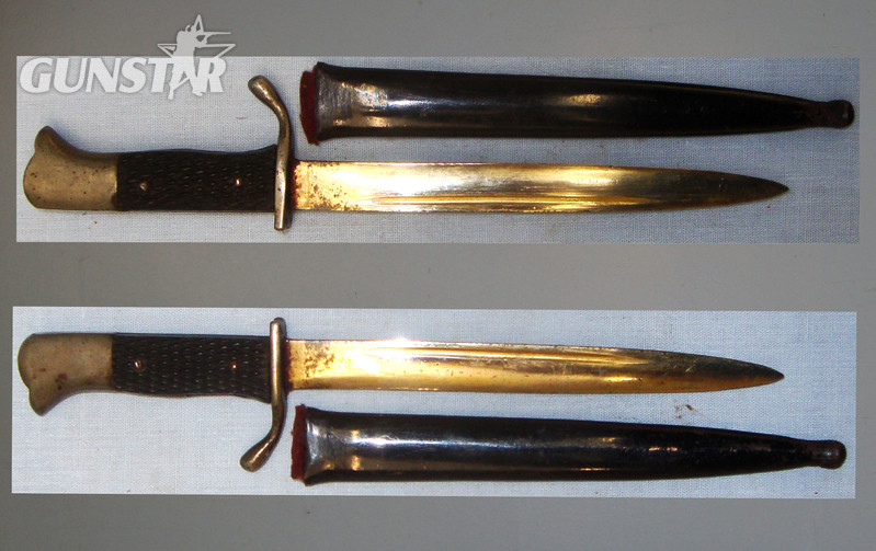  Desk Top German Miniature K98 Bayonet and Scabbard. BAYO 2615 Bayonet