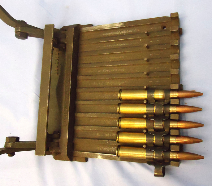 American WW2 Era .50 Calibre M7 10 Round Linking & Delinking Machine Made By The 1900 CORP. Sn - 19966:15 American WW2 Era .50 Calibre M7 10 Round Linking & Delinking Machine Made By The 1900 CORP. Sn - 19966:15  Other Ammunition - {CATEGORY}