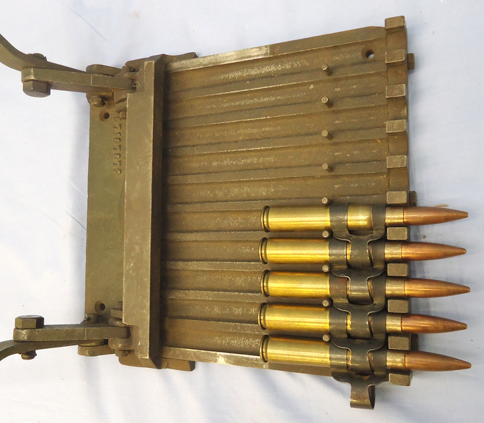 American WW2 Era .50 Calibre M7 10 Round Linking & Delinking Machine Made By The 1900 CORP. Sn - 19966:15 American WW2 Era .50 Calibre M7 10 Round Linking & Delinking Machine Made By The 1900 CORP. Sn - 19966:15  Other Ammunition 